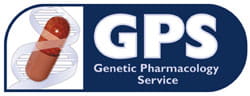 Genetic Pharmacology Service logo.